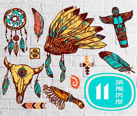 Native American SVG: Vector Graphics for Native American Artwork